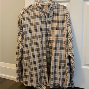 Original Burberry printed dress shirt